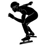 Shorttrack 001 matrica kép