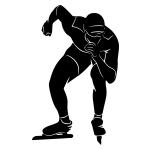 Shorttrack 003 matrica kép